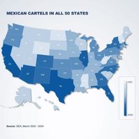 Así es la invasión de los cárteles mexicanos en EU, según la DEA