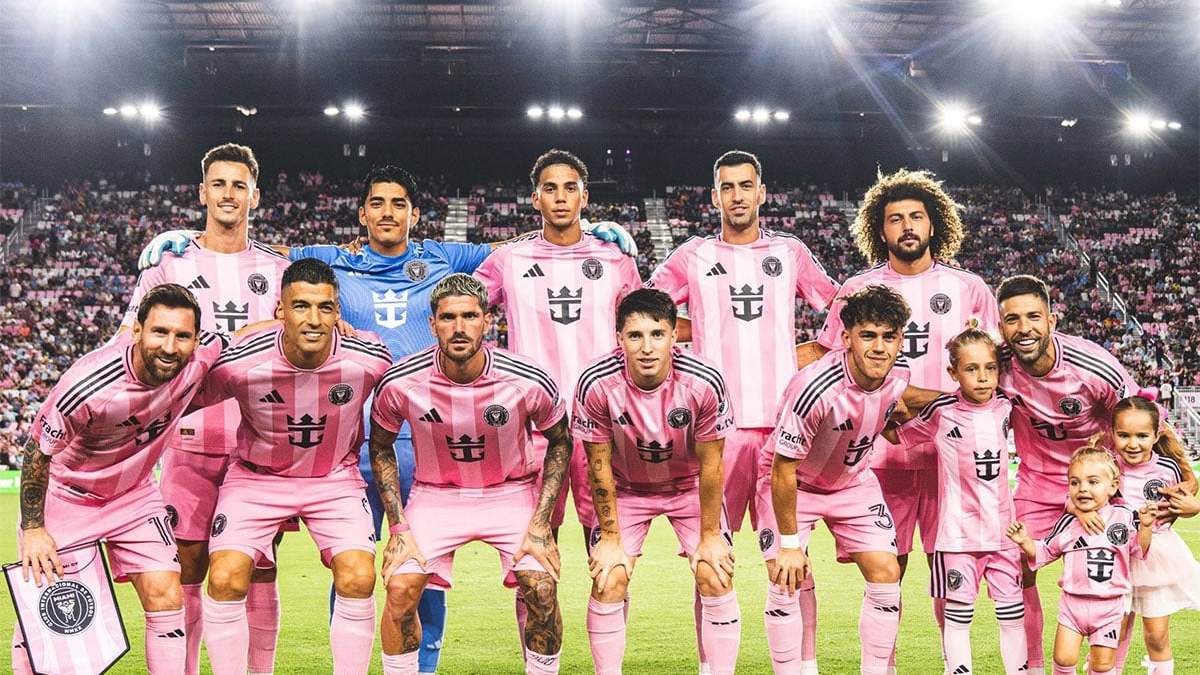 El once inicial de Inter Miami con mucha presencia argentina.