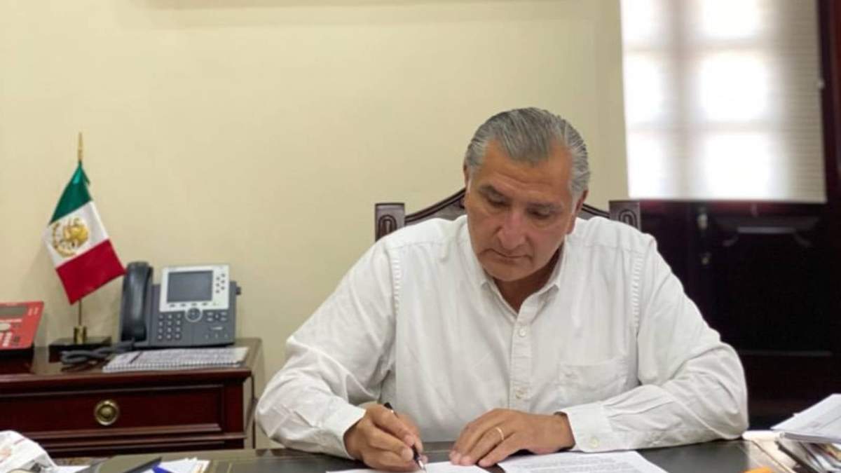 El gobernador de Tabasco, Adán Augusto López