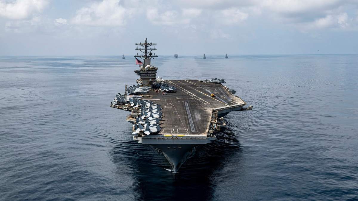 El portaaviones estadunidense USS Nimitz