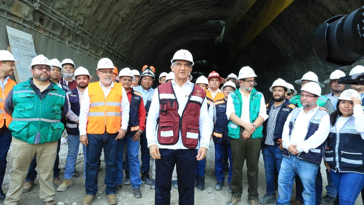 Supervisa gobernador avance de carretera Mante-Ocampo-Tula