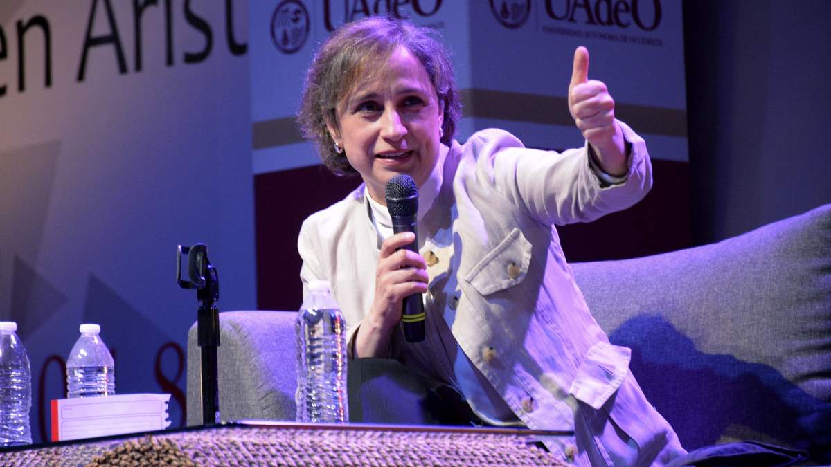 La periodista Carmen Aristegui