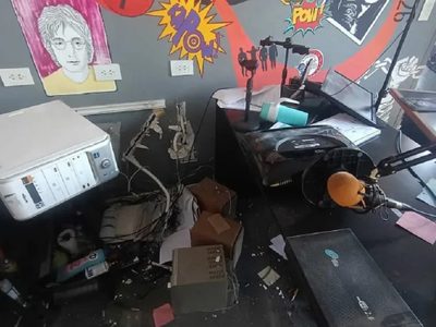 Robaron elementos en una FM de Villa La Angostura y detuvieron al presunto ladrón
