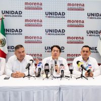 Indira Vizcaíno y Mario Delgado se reparten nombramientos de cargos directivos de Morena
