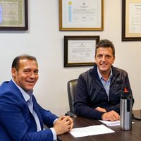 Gutiérrez y Massa analizan la Ley de Hidrocarburos