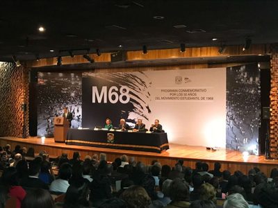 Politécnicos piden reconocimiento a su participación en el 68; 'Tlatelolco también es nuestro territorio”, dicen