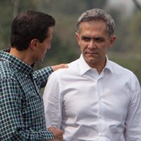 'Nos quisieron amarrar navajas”, dice Peña a Mancera