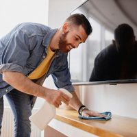 El truco para limpiar la pantalla del televisor o la computadora sin dañarla y que quede perfecta