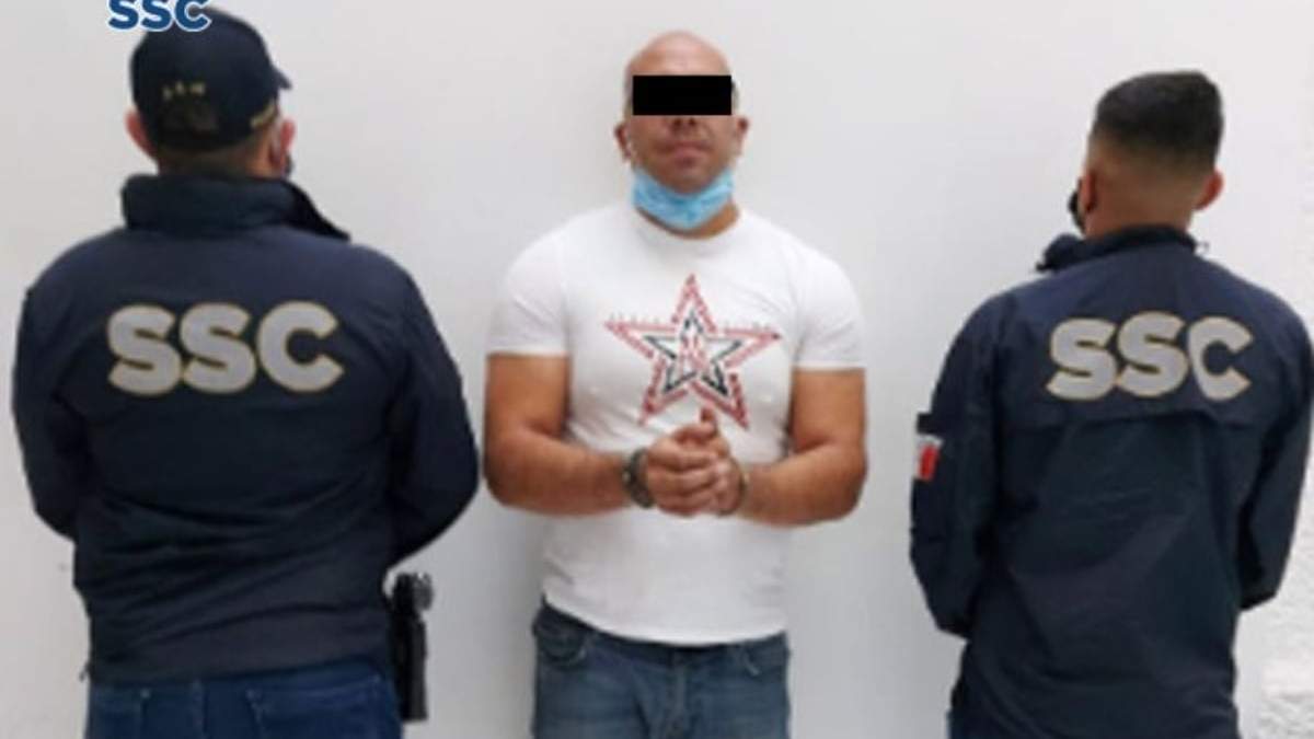 El detenido fue llevado al Reclusorio Preventivo Varonil Oriente