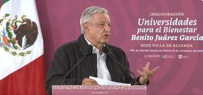 AMLO inaugura la Universidad para el Bienestar, desde Villa de Allende, Estado de México