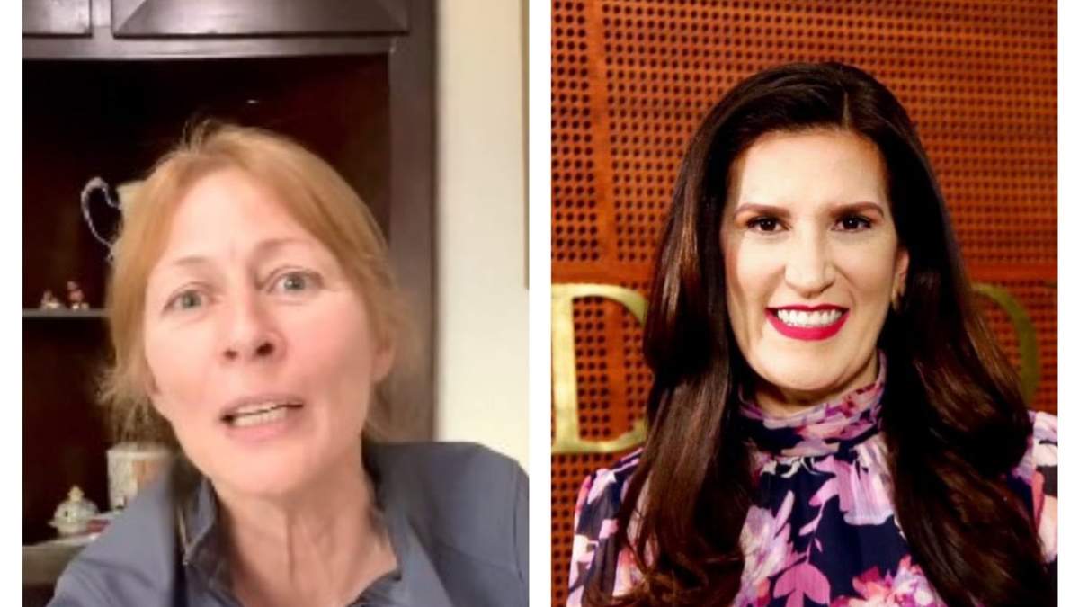 Tatiana Clouthier y Kenia López Rabadán