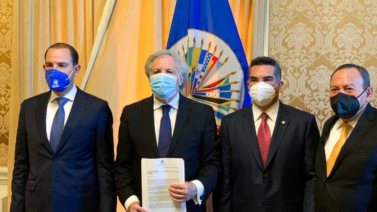Marko Cortés, Luis Almagro, Alejandro Moreno y Jesús Zambrano