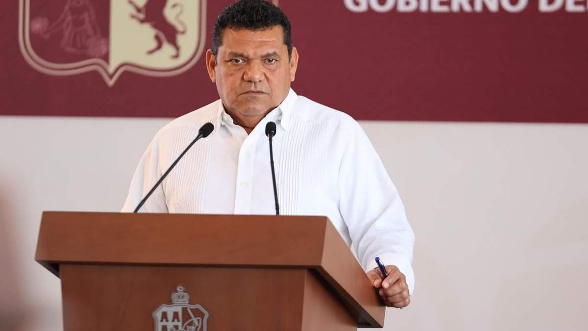 El gobernador de Tabasco, Javier May
