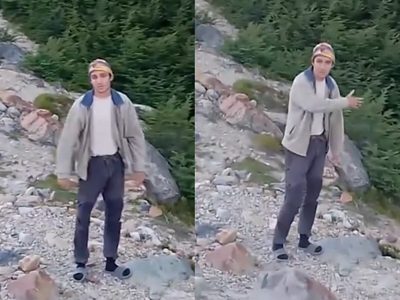 Un vecino de El Calafate encontró a turistas extranjeros haciendo una fogata en el bosque
