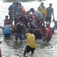 Embarcación con más de 250 pasajeros naufraga en Filipinas