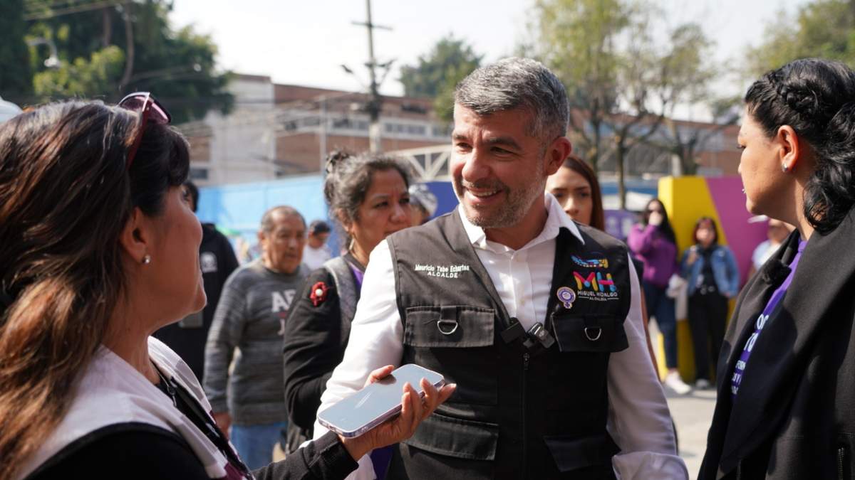 El alcalde de la Miguel Hidalgo, Mauricio Tabe