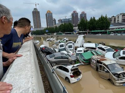 Devastadoras imágenes dejan las inundaciones al centro de China