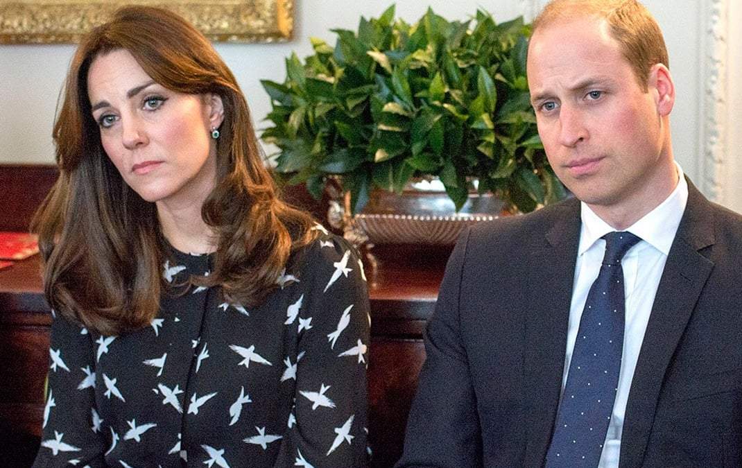 Kate Middleton y el Príncipe William, preocupados. Fuente: (Instagram)