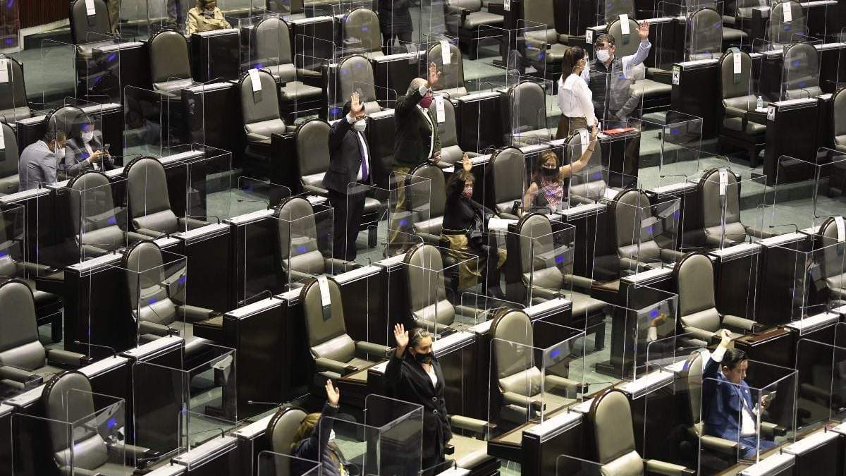 Sesión en la Cámara de Diputados