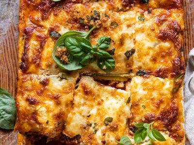 Lasagna de zucchini: fácil de preparar para la cena, rendidora y sin gastar mucho
