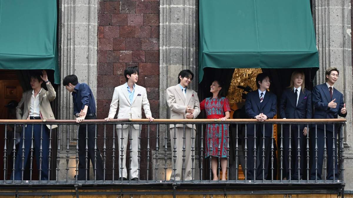 BTS en Palacio Nacional