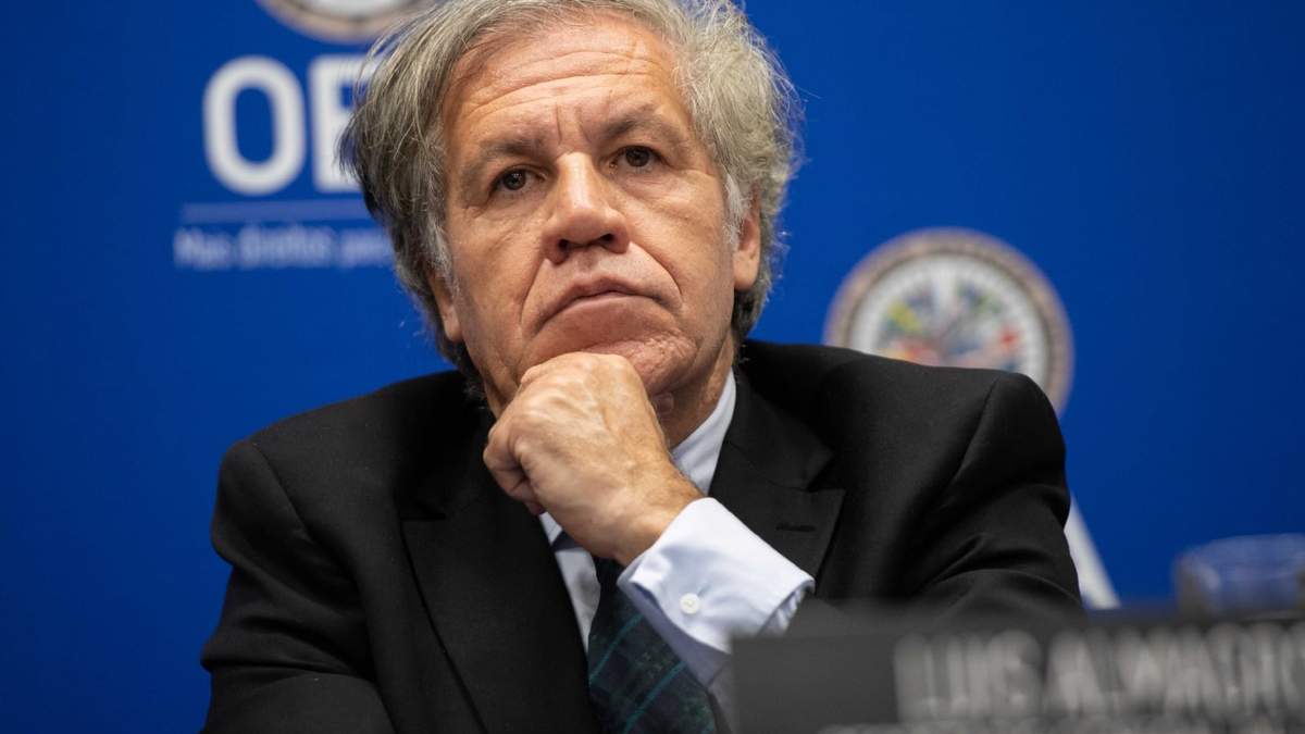 Luis Almagro, secretario general de la OEA. Fuente: (Twitter)