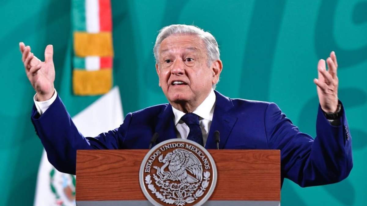 El presidente López Obrador