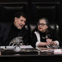 Fernández Noroña y Norma Piña acuerdan “mantener el diálogo” (Video)