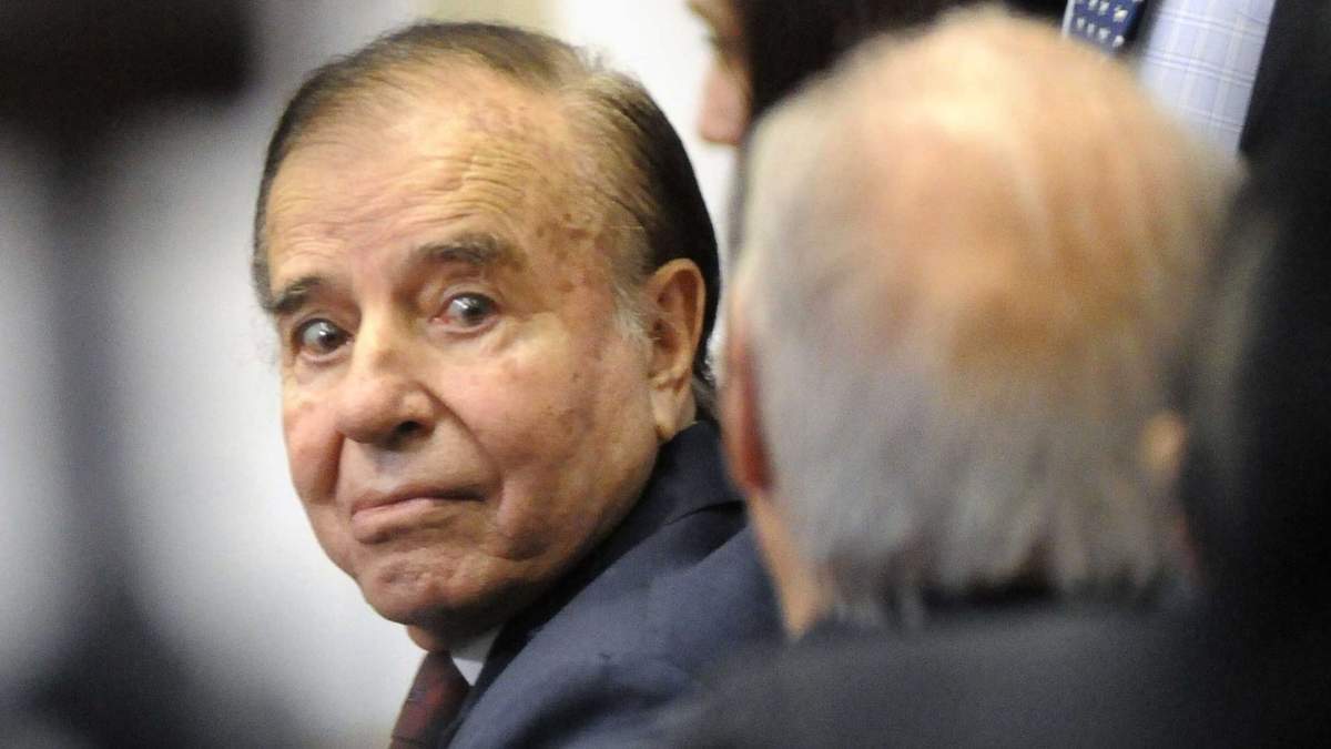 Carlos Menem, expresidente de la Nación. Fuente: (Twitter)