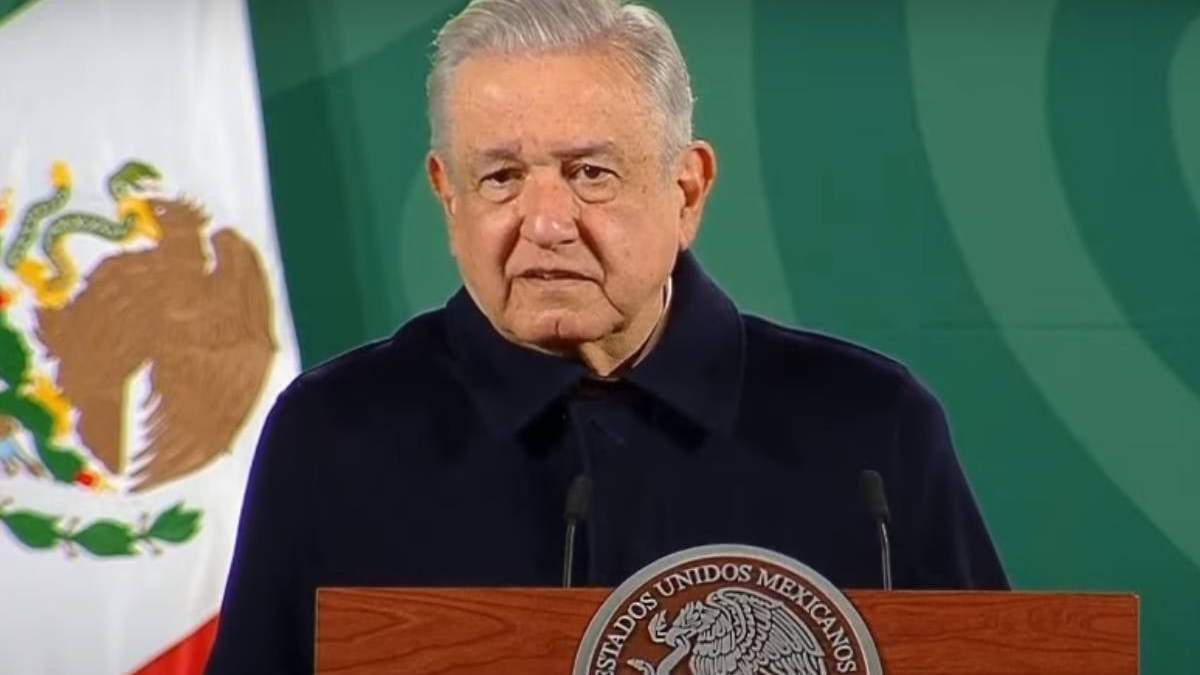 El presidente López Obrador