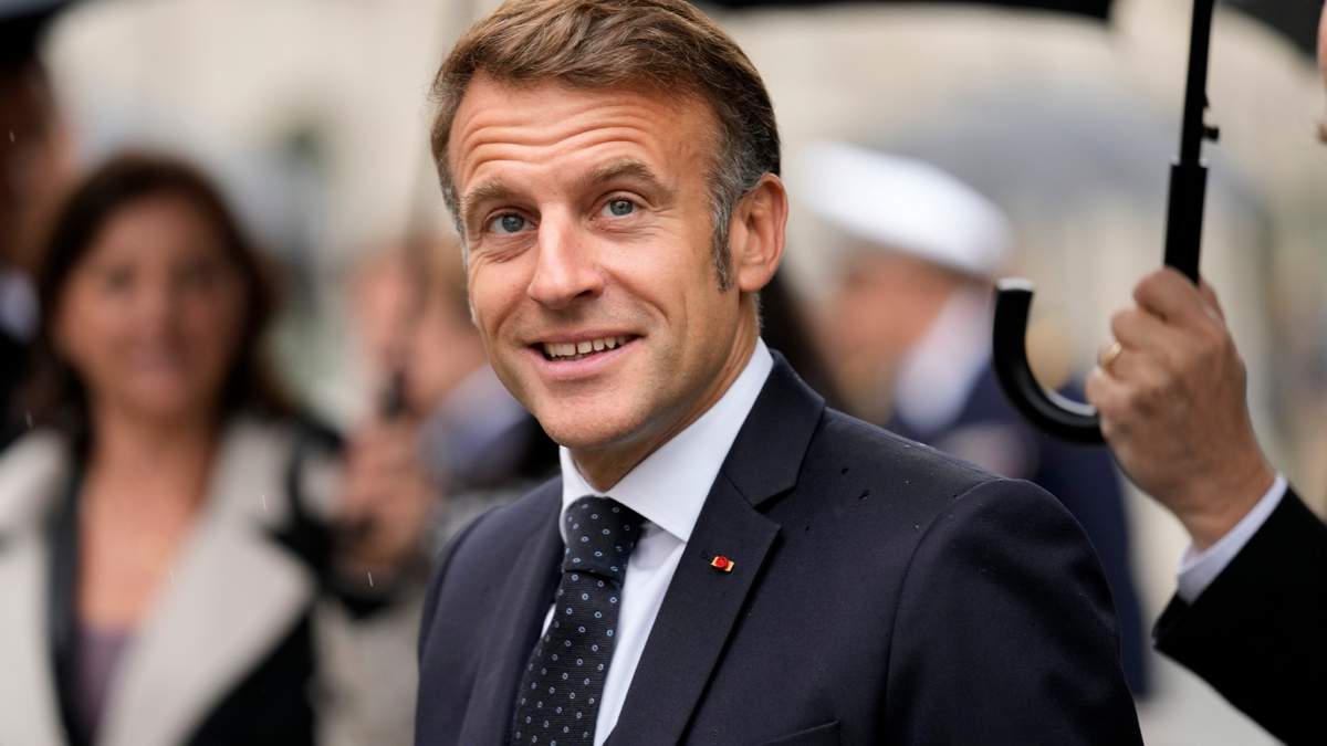 El presidente de Francia, Emmanuel Macron
