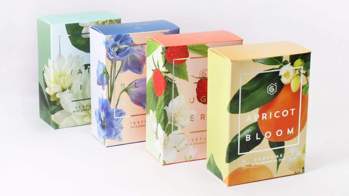 Cajas de perfume. Fuente: (Instagram)