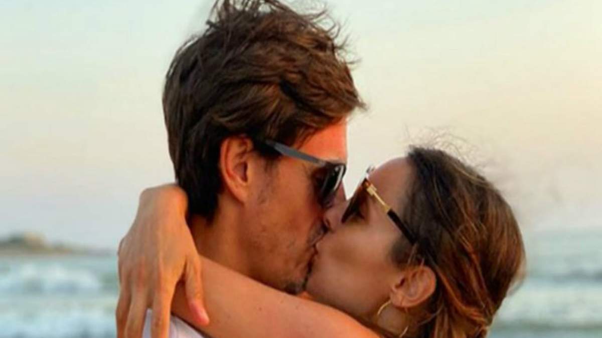Pampita y García Moritán. Fuente: (Twitter)