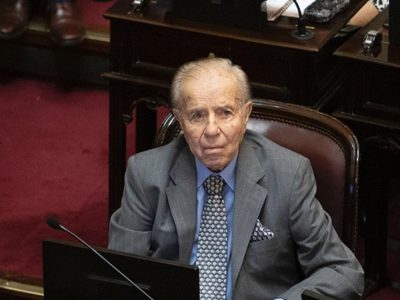 Dieron a conocer el resultado del hisopado de Carlos Menem