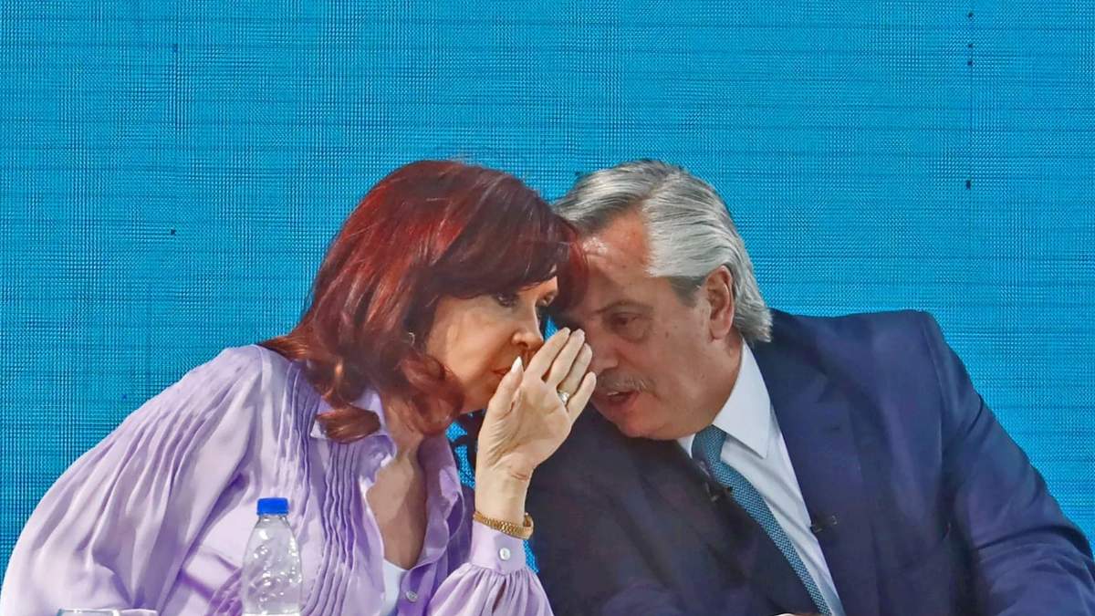 CFK y Fernández. Fuente: (Twitter)