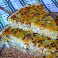 Tarta con masa de papas y rellena de lentejas: probá esta versión que te va a encantar para comer calentita