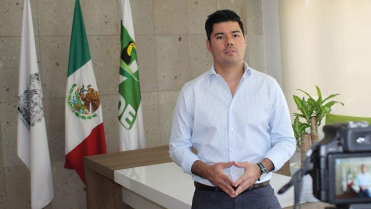 Jaime Natale Uranga, dirigente del PVEM en Puebla