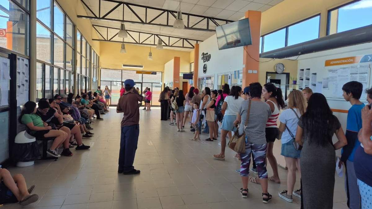 Fuerte aumento de la actividad en la Estación Terminal de Omnibus de Plottier (ETOP). Fuente: (X)