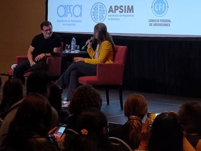 Gastón Pauls pasó por Mendoza y concientizó sobre salud mental