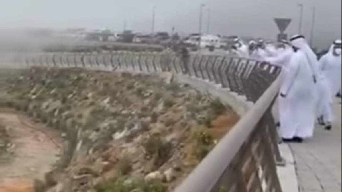 Lluvias artificiales en Emiratos Árabes