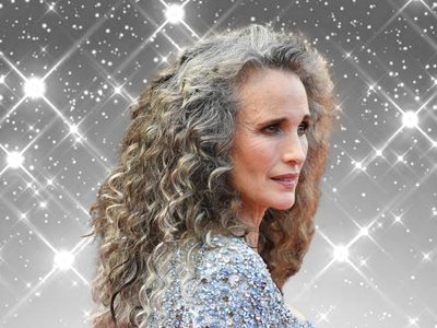 Con su pelo al natural, Andie MacDowell revoluciona la moda y marca tendencia