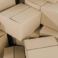 No tires las cajas de cartón vacías, transformalas en este hermoso jarrón estilo Pinterest en solo minutos