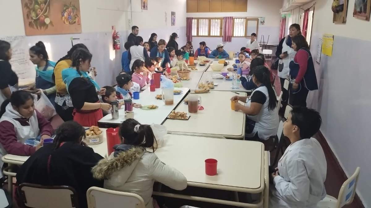 Comedor escolar. Fuente: (Facebook)