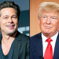 ¡Sin límites! Brad Pitt se burló de Donald Trump en televisión