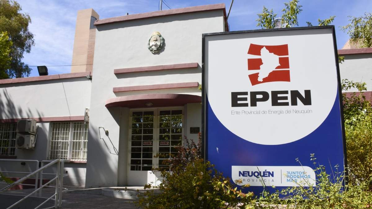 EPEN, empresa proveedora de luz en Neuquén. Fuente: (Twitter)