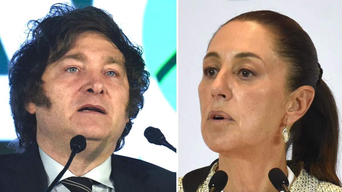 Milei y Sheinbaum