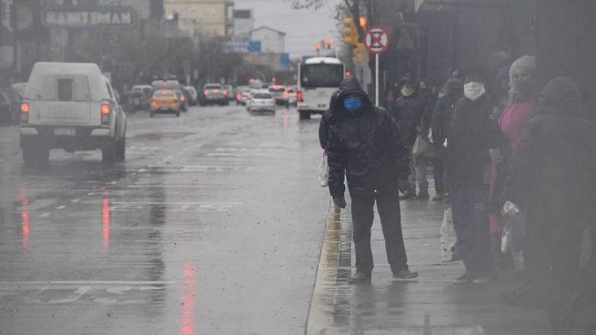 Lluvia en Neuquén Capital. Fuente: (Twitter)