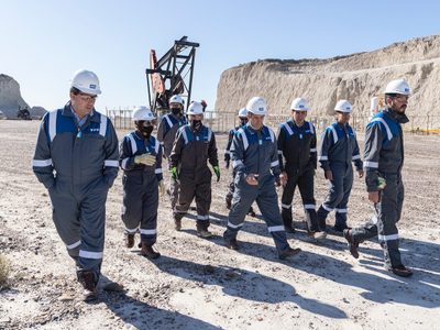 En Chubut, Eduardo de Pedro visitó un yacimiento de YPF