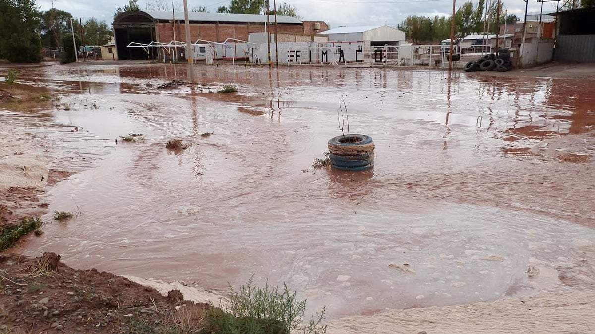 Fuertes tormentas. Fuente: (Twitter)