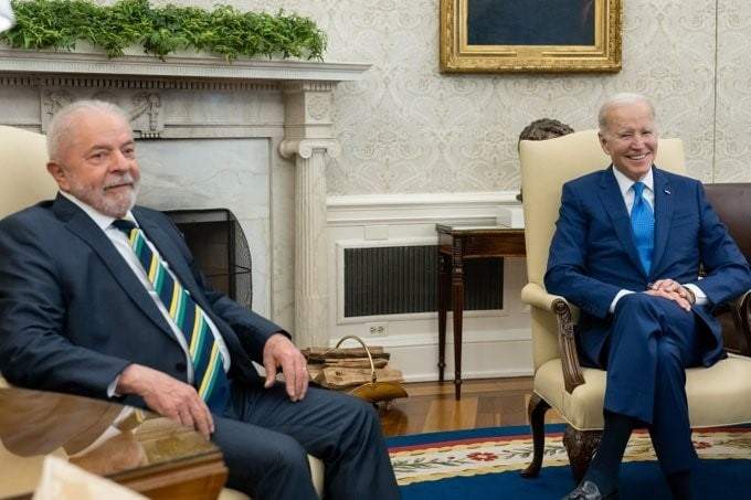 Lula y Biden en Estados Unidos